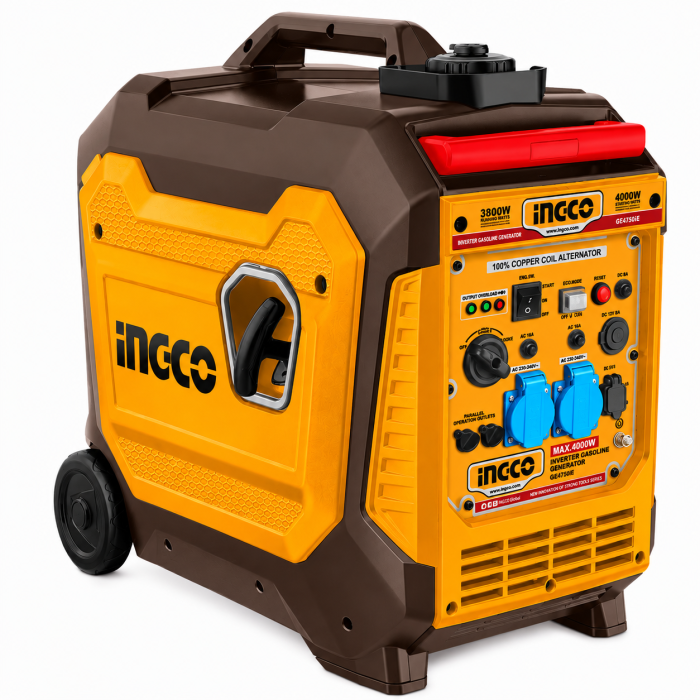 Generador de Gasolina Ingco Silencioso 4.000 w.