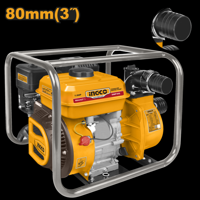 Motobomba Gasolina Ingco 7.0 HP 3" 