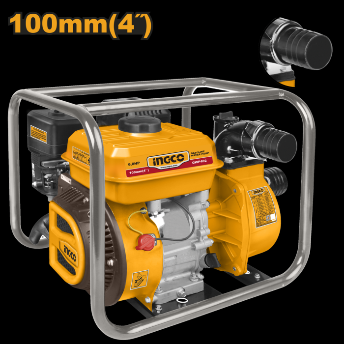 Motobomba Gasolina Ingco 9.0 HP 4" 