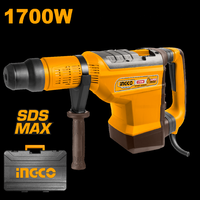 Martillo Combinado 13 KG. SDS MAX 1700w. INGCO 