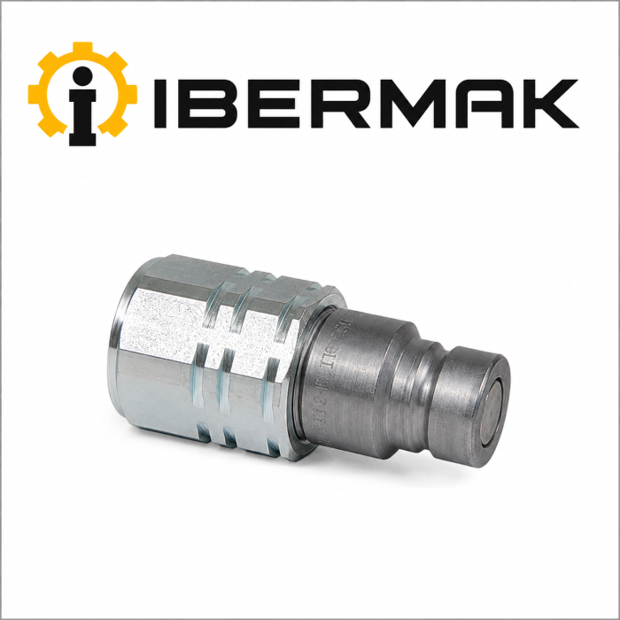 ENCHUFE PLTX CARA PLANA MARTILLO MACHO INOX