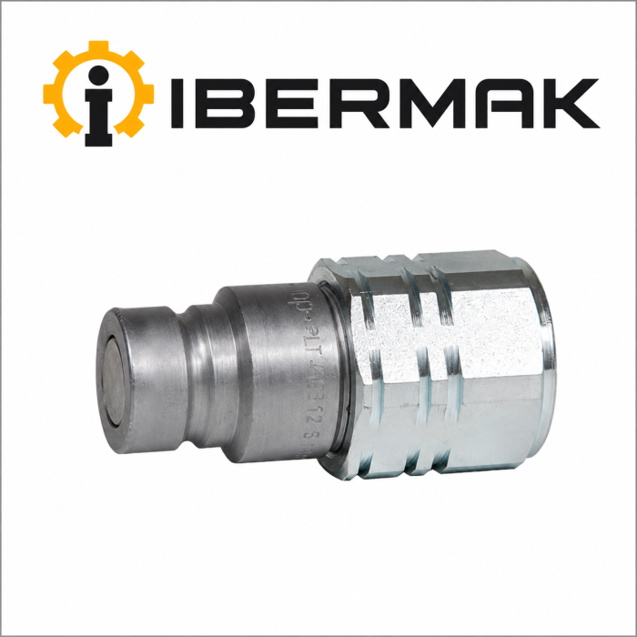 ENCHUFE PLTX CARA PLANA MARTILLO MACHO INOX