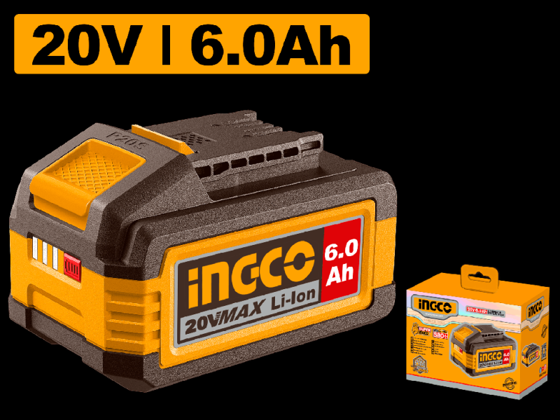 BATERIA 20V 6,0Ah Sustituye INGCO 