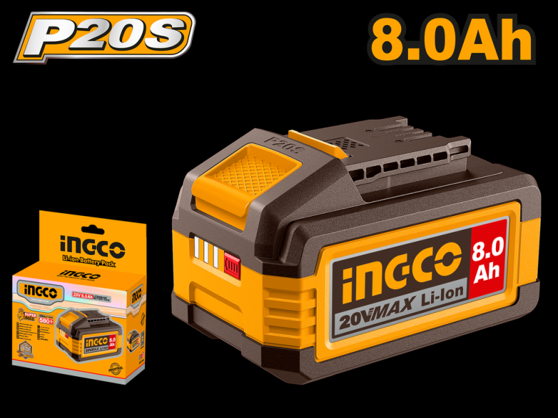 BATERIA LI-ON 8 Ah INCGO 