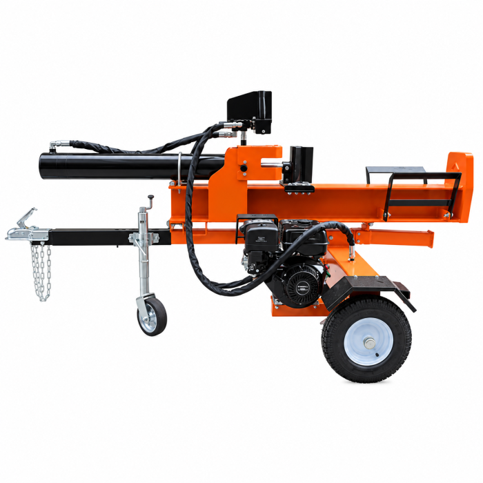 Astilladora de Leña Hidráulica Anova 35 Ton – Motor 9 HP Remolcable ATV 