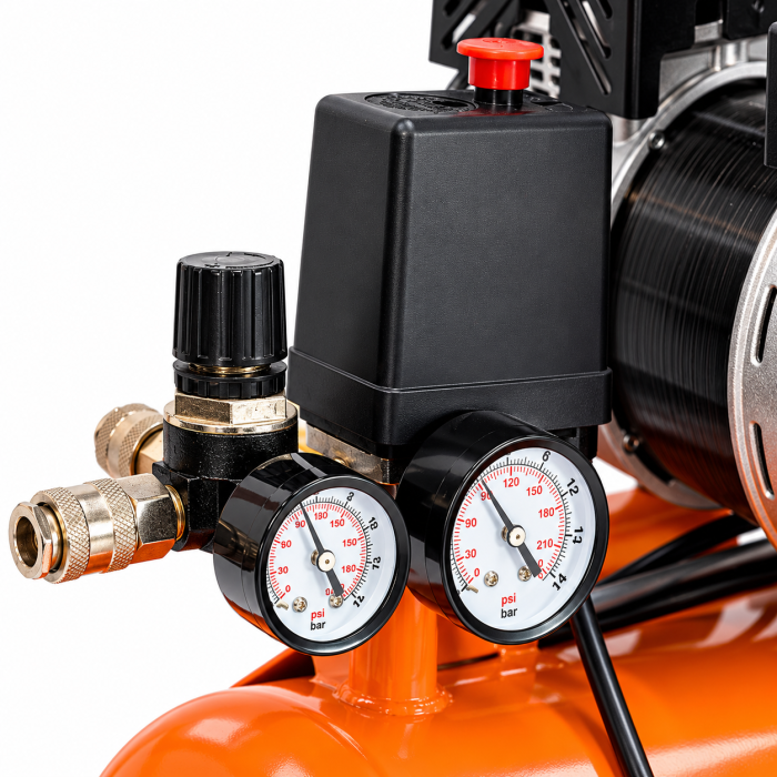 COMPRESOR AIRE ANOVA 50L - 8BAR - SIN ACEITE - 260L/MIN