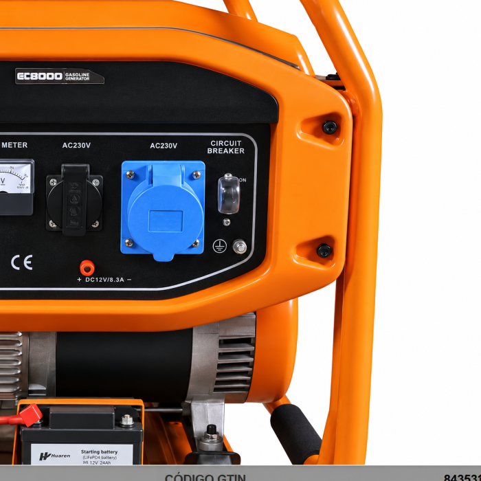GENERADOR GASOLINA ANOVA 5500W / 6,8 KVA