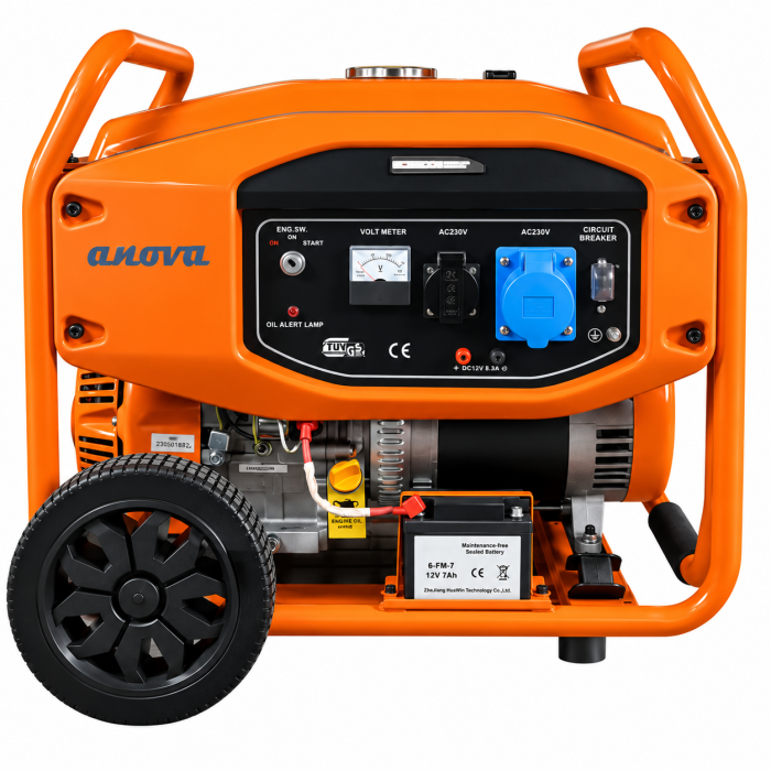 GENERADOR GASOLINA ANOVA 5500 W / 6,8 KVA  ARRANQUE ELECTRICO