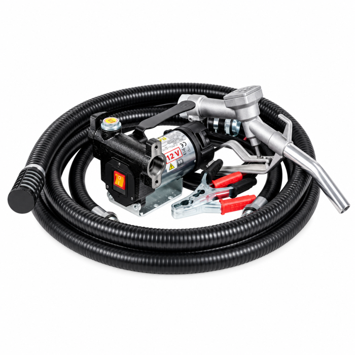 KIT PARA TRASVASE DE COMBUSTIBLE 12V – 60 L/MIN MECLUBE