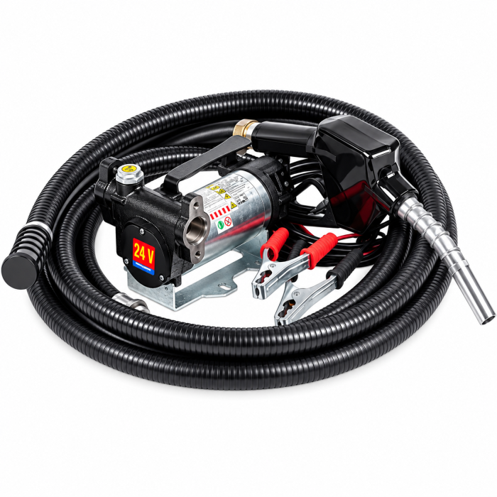 KIT PARA TRASVASE DE COMBUSTIBLE 24 V – 45 L/MIN MECLUBE 