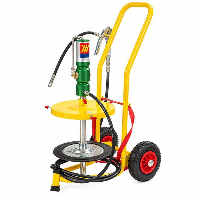 Equipo de Engrase Móvil para Bidones de 18–30 kg MECLUBE 