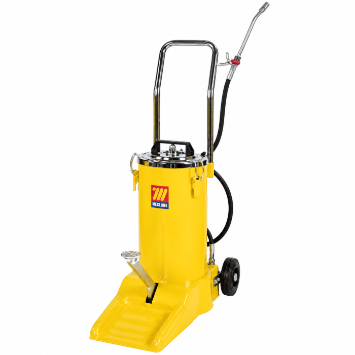 Engrasador Manual Móvil con Pedal de 16 kg – 400 Bar MECLUBE 