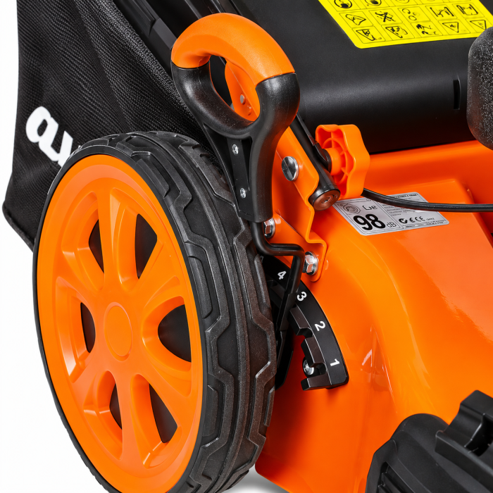 Cortacésped ANOVA CC251TA 5 HP – Gasolina 51 cm Autopropulsado con Chasis de Aluminio