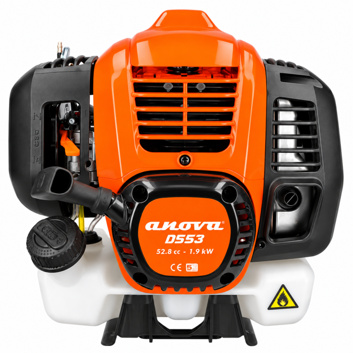 Desbrozadora ANOVA D553 de Gasolina 52,8 cc – 1,9 kW – Euro V